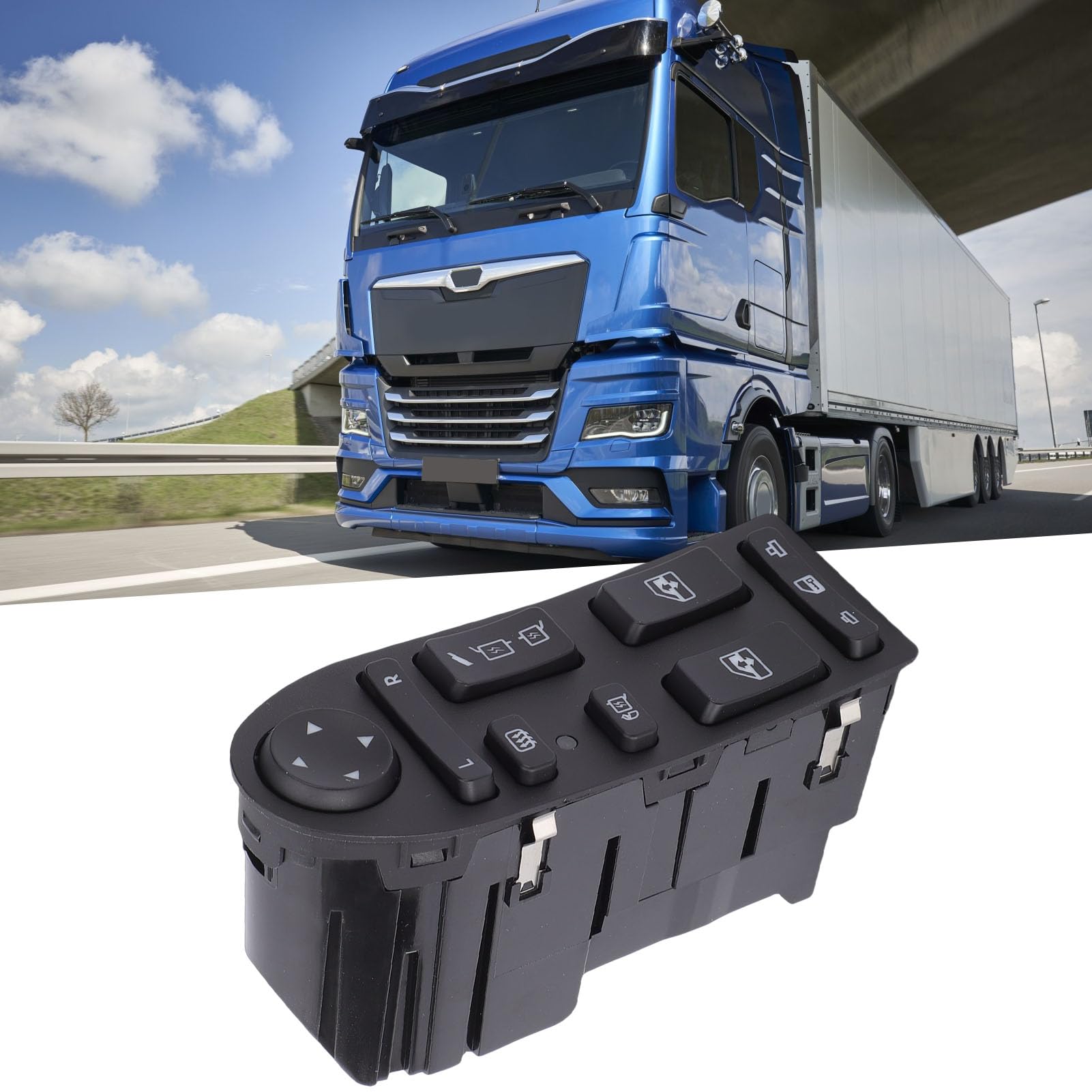 Tbest Master Power Window Switch Marka Przełącznik Regulatora Szyb Elektrycznych Przełącznik Lustra Elektrycznego Podnośnik Szyby Elektrycznej Podnoszenia Szyb 36-pinowy