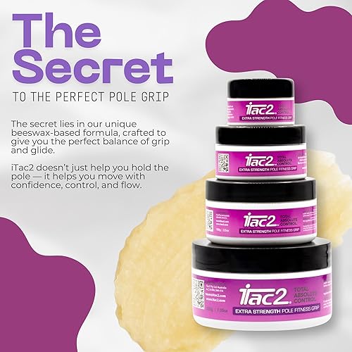 Miniatura 3 de iTAC2 Nivel 4 (extra fuerza de agarre) Total Control Absoluto Dance Polo Fitness Sports 79/100 pulgadas