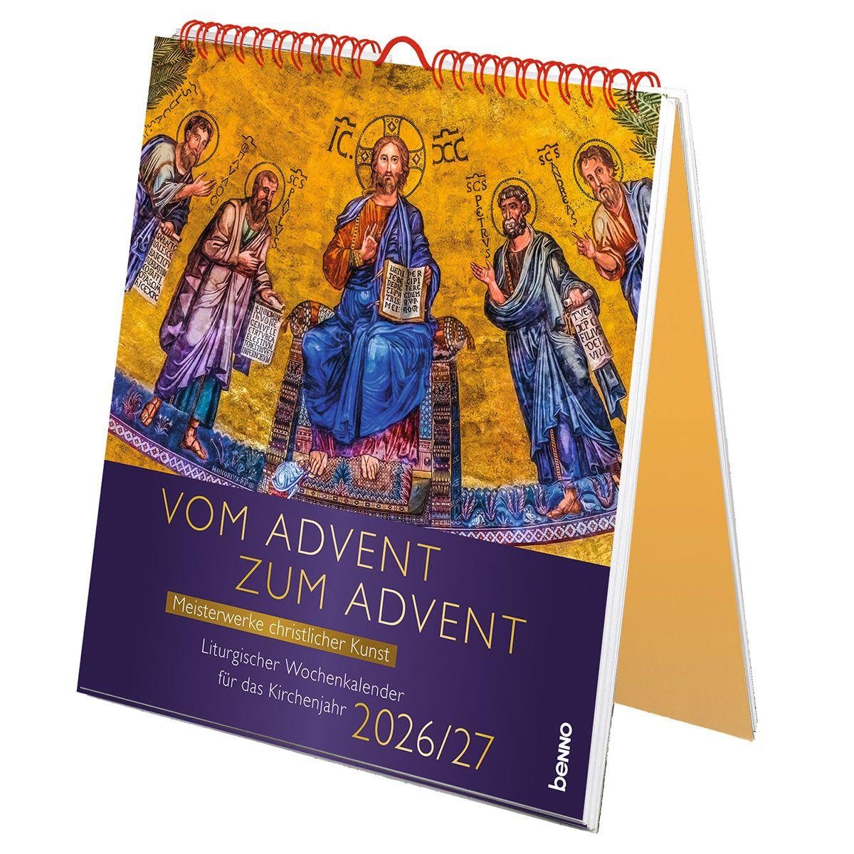 Vom Advent zum Advent 2026/27: Liturgischer Wochenkalender für das Kirchenjahr