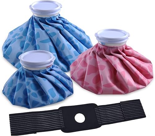 Miniatura 1 de Bolsa de hielo reutilizable para lesiones, bolsa de hielo para lesiones, bolsa de agua caliente para terapia de calor y frío, bolsa de hielo