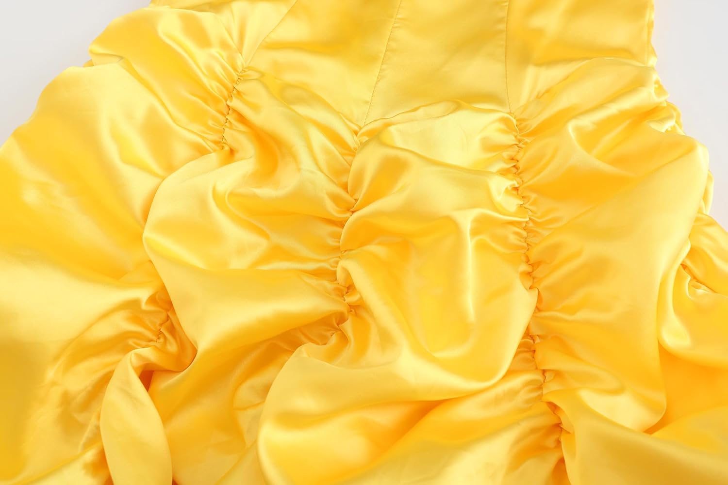 Akokvlar Yellow Princess Costume for Women Adult Halloween Party Dress - Image 4