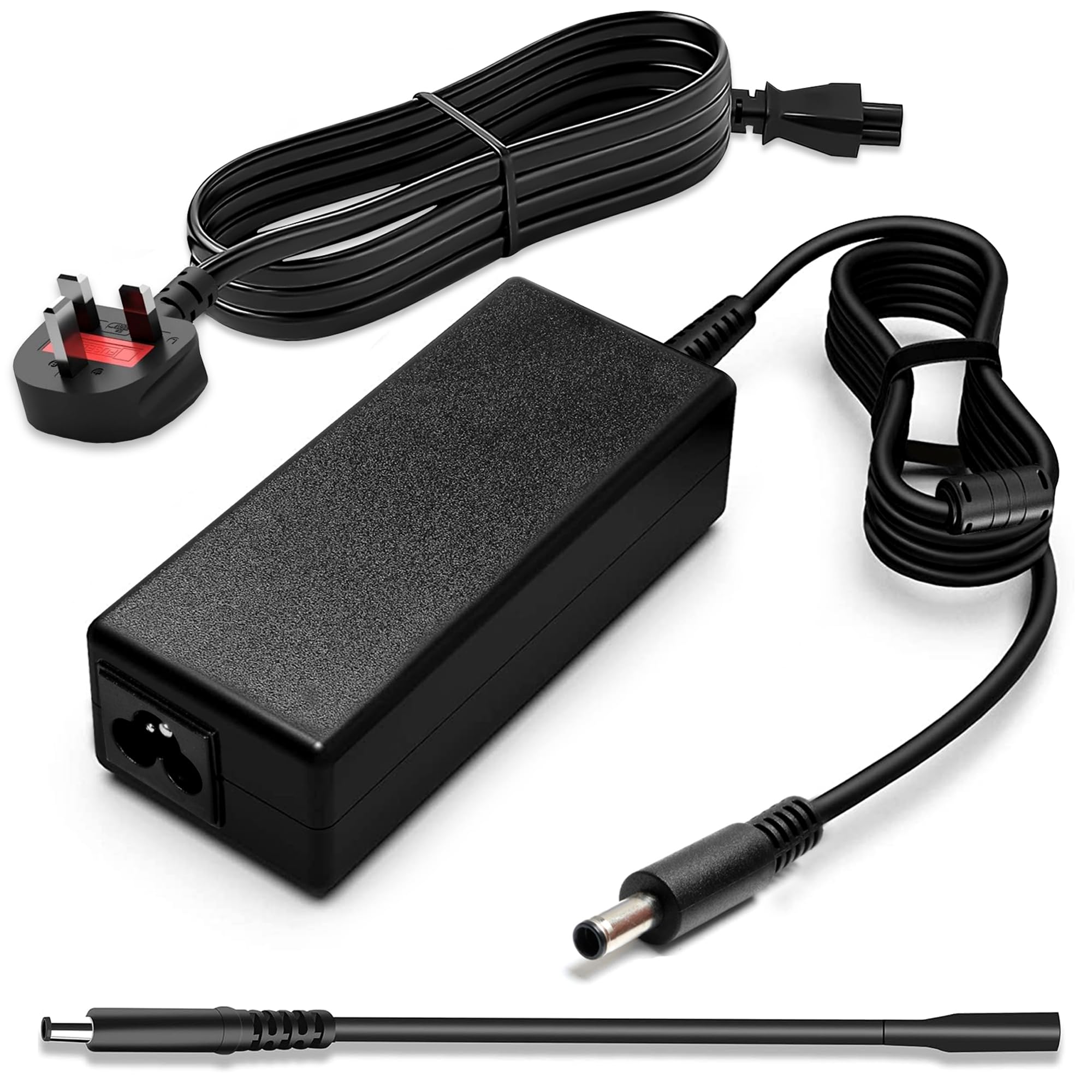 45W Laptop Charger Compatible with Dell Inspiron 15-3552 3505 3169 14-5482 13-7373 5368 17-5759, Inspiron 3482 3582 3585 3785 5582, Vostro 15 3568 AC Adapter