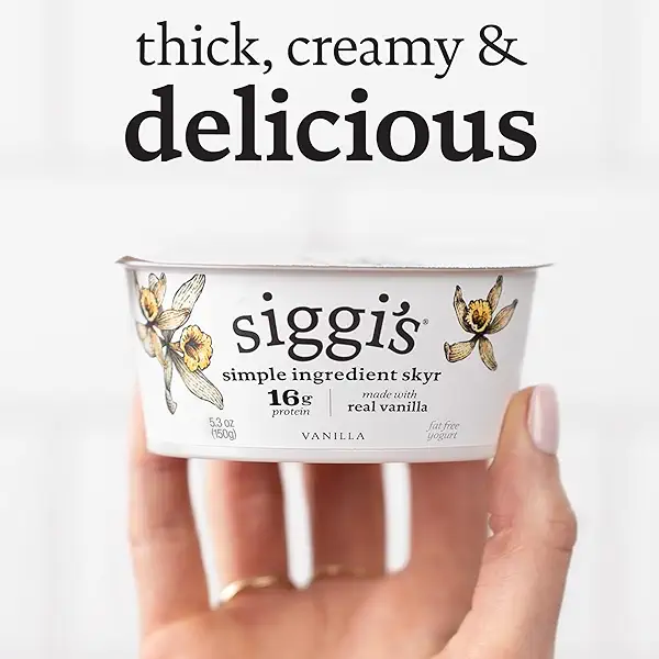 Siggi's Vanilla Non Fat Yogurt 4 Pack, 21.2 OZ 6