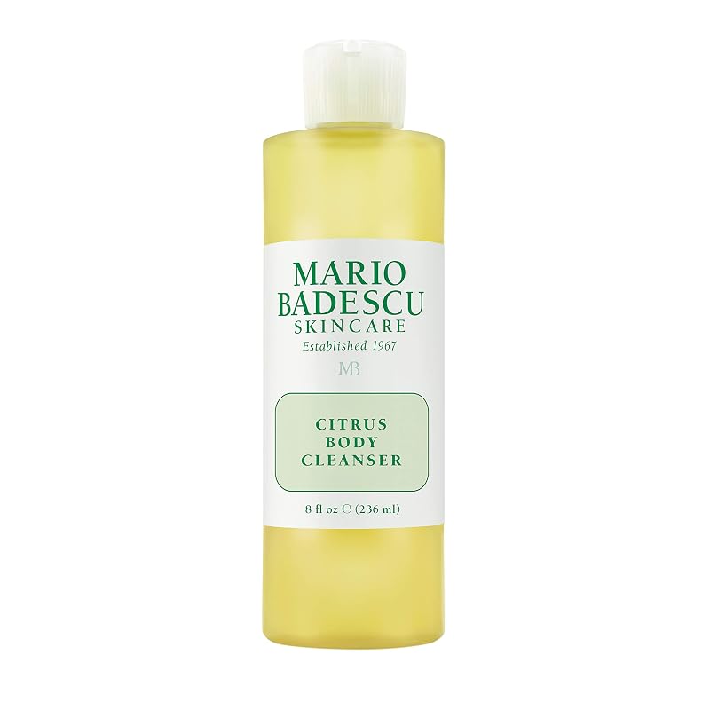 Sabonete líquido corporal cítrico Mario Badescu com extratos de toranja e casca de laranja, 237 mL