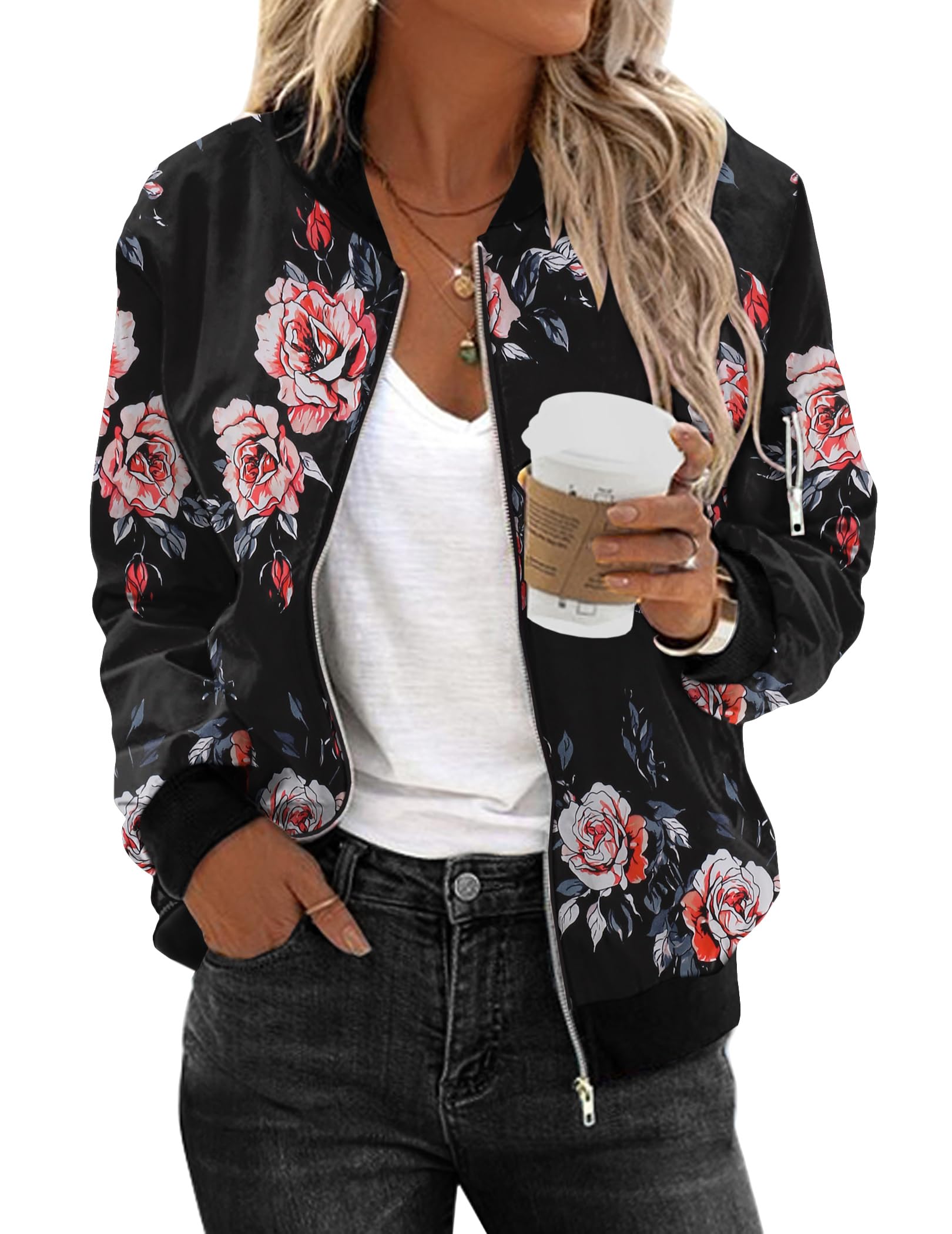 Zeagoo womens Classic Windbreaker