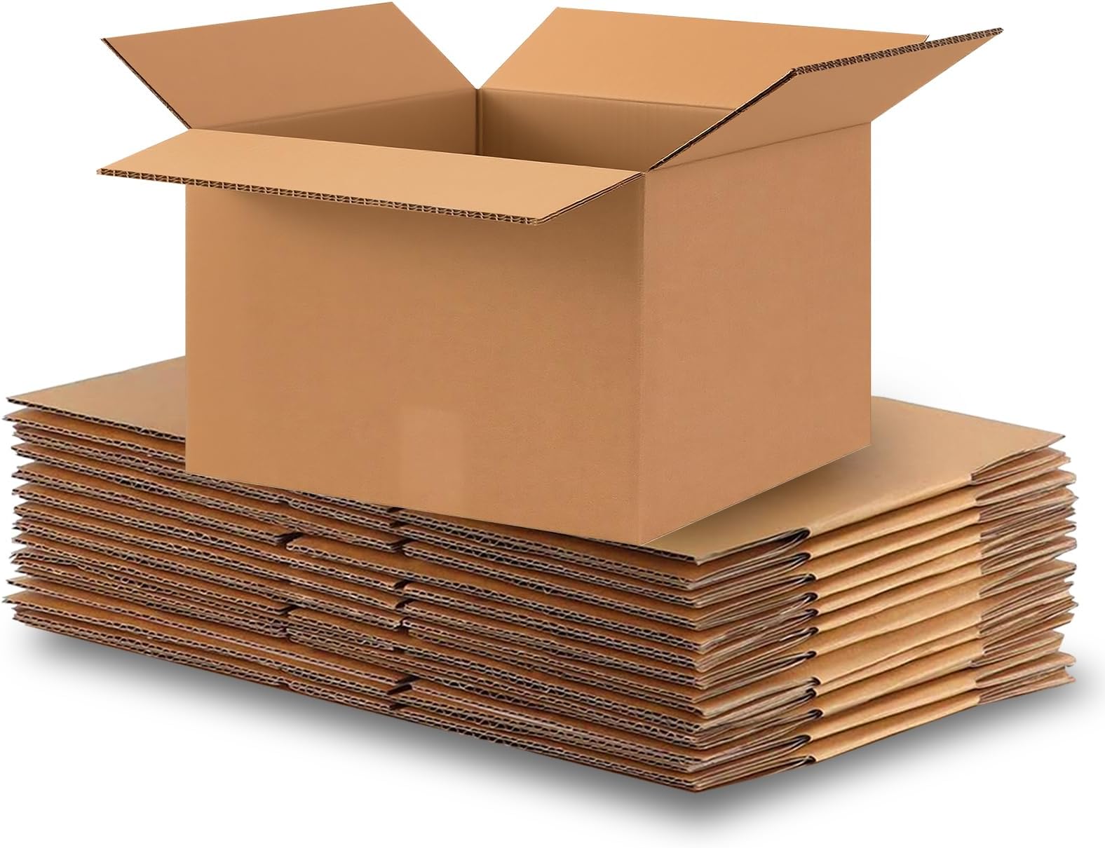 - Large Moving Boxes Heavy Duty, 12 Pack 20" x 20" x 15" Double Corrugated Packing Boxes for Moving Shipping Storage (20"x 20"x 15"(No Handle))