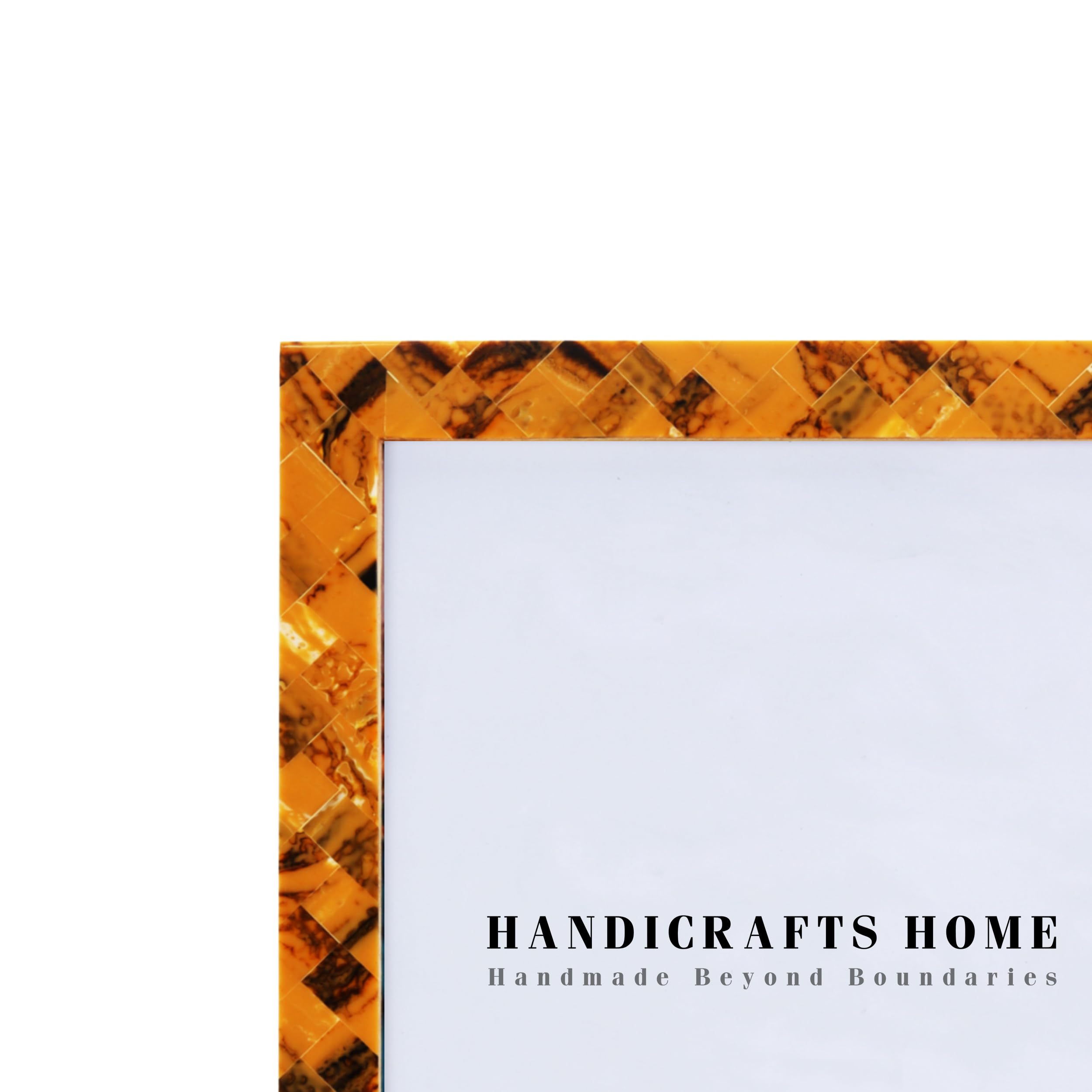 Handicrafts Home Cornice portafoto in legno e collage, 8 x 10, collezione ritmica
