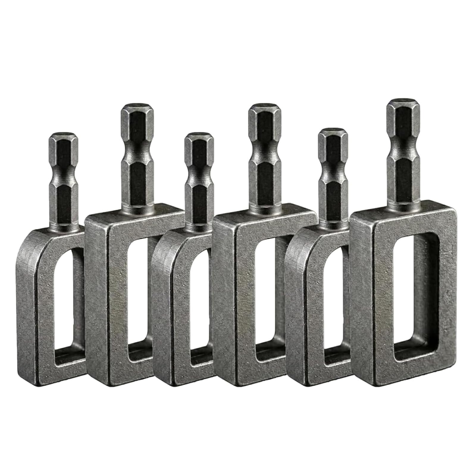 Generic Electric Drill Wire Twisting Tool with 1/4inch Hex Shank Alloy Steel Iron Wire Nut Twister Electric Drill Winding Tool for Fencing Rebar Tying and Construction