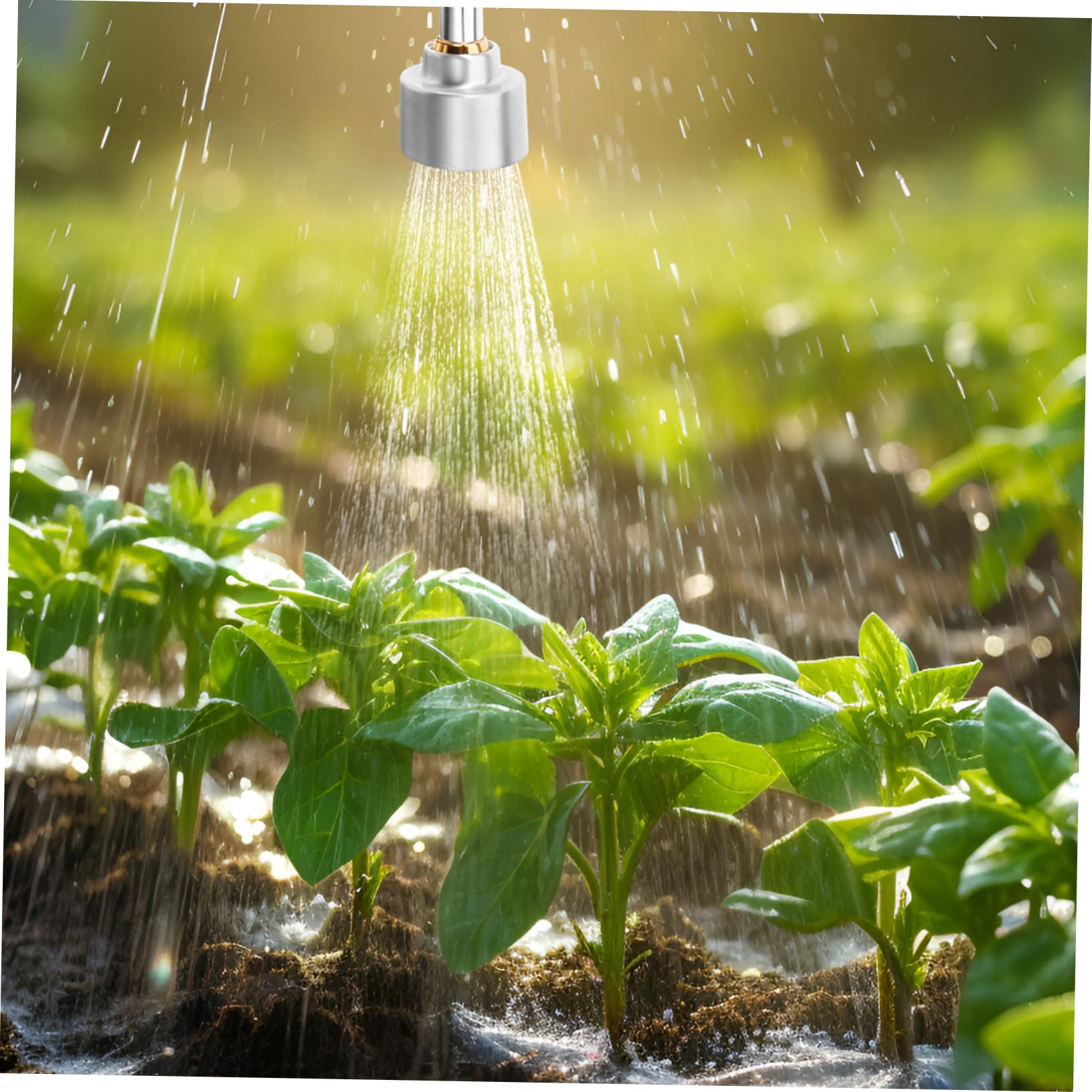 Gartenbewässerungsgerät mit Sommeratmosphäre Gartensprenger aus Legierung und Kunststoff Einfach zu Bedienen für Haus und Garten zur Pflanzenbewässerung