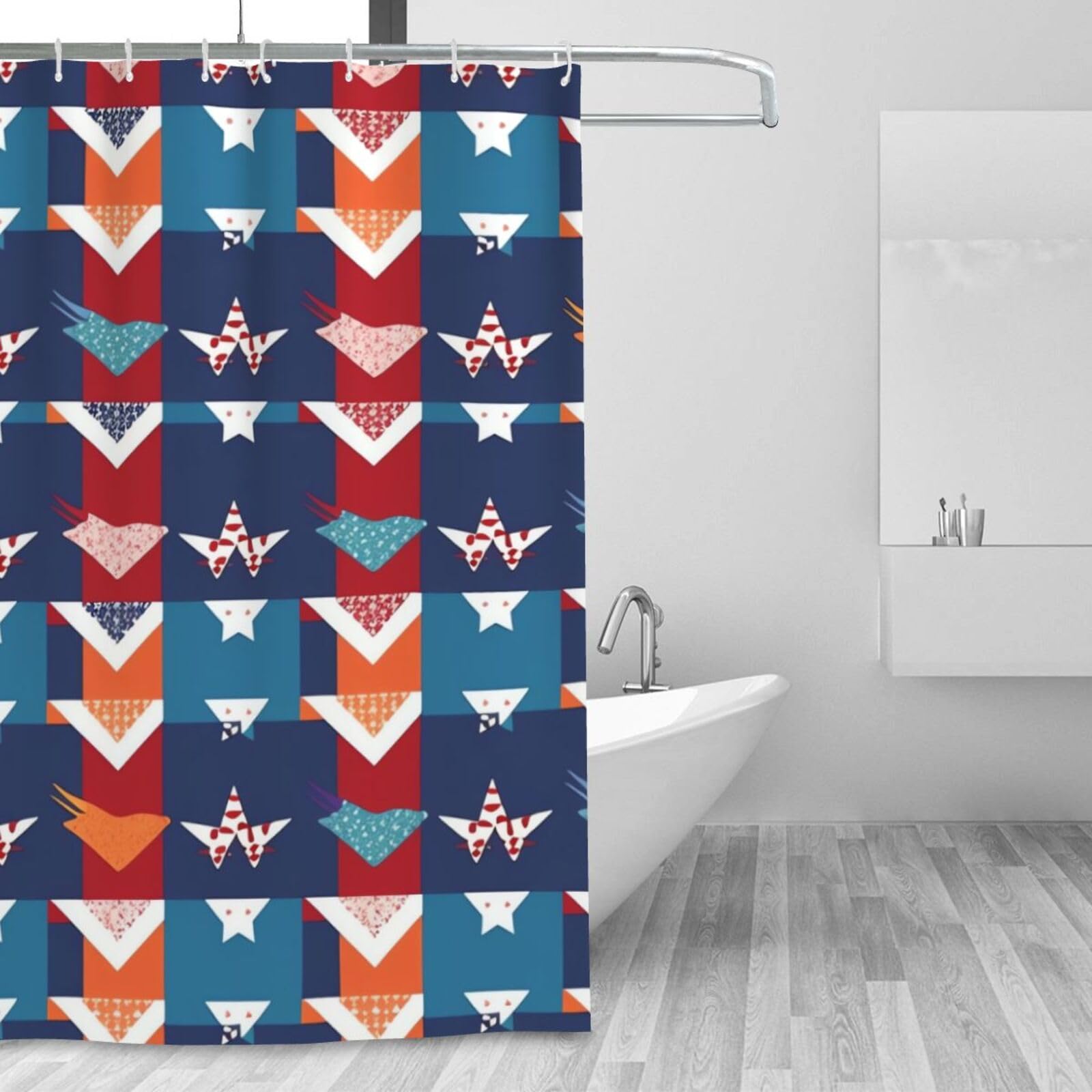 Rideau de douche imperméable et lavable en machine pour une hygiène de bain parfaite