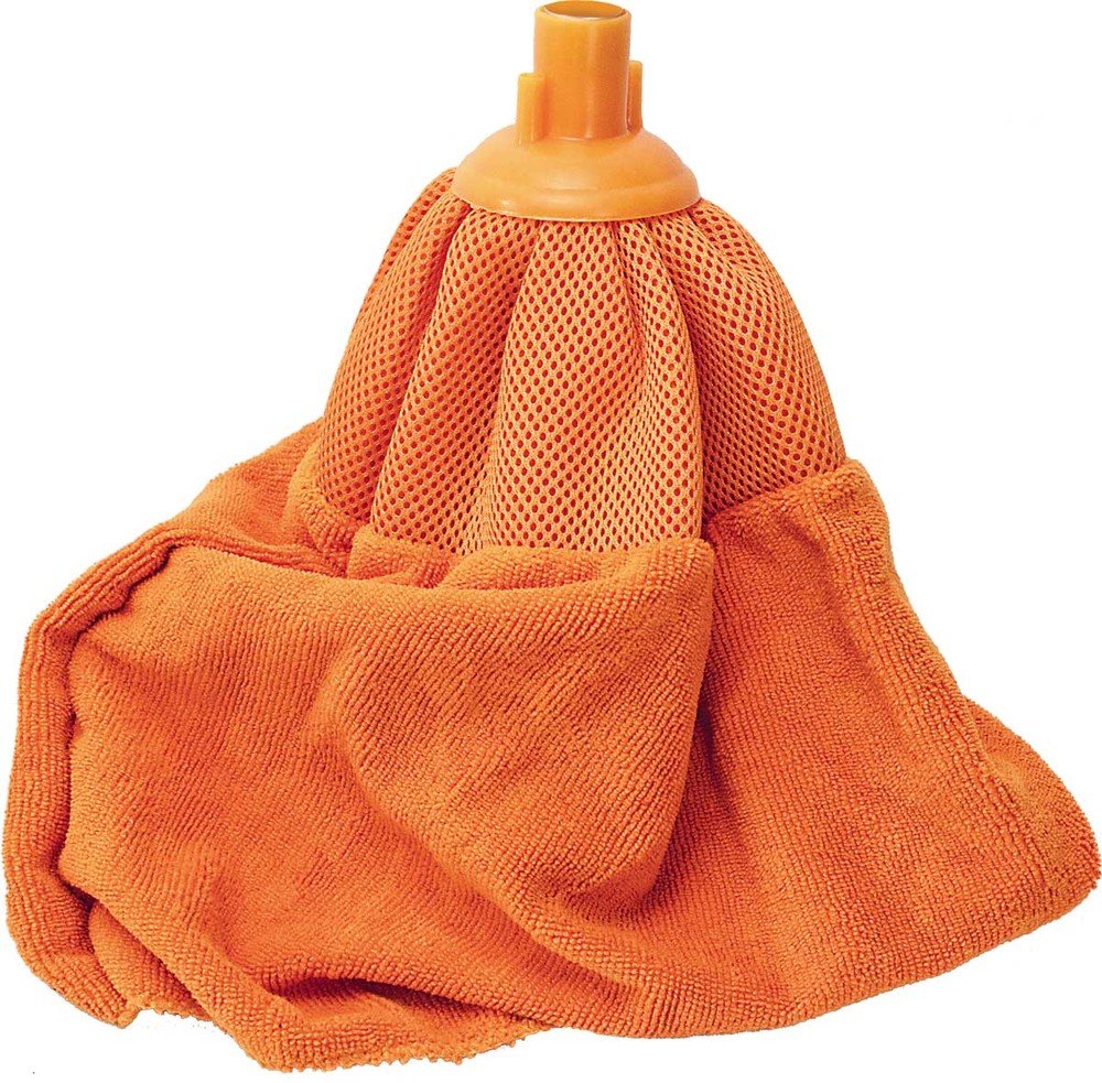 The Briantina mop04360 a Mop Microfibre with Network, 120 g, 33 cm Fringe