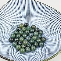 Vista 184 de MJDCB Natural Multicolor Volcanic Lava Stone Round Loose Stone Beads DIY for Jewelry Bracelet Making 15" (6mm, White)