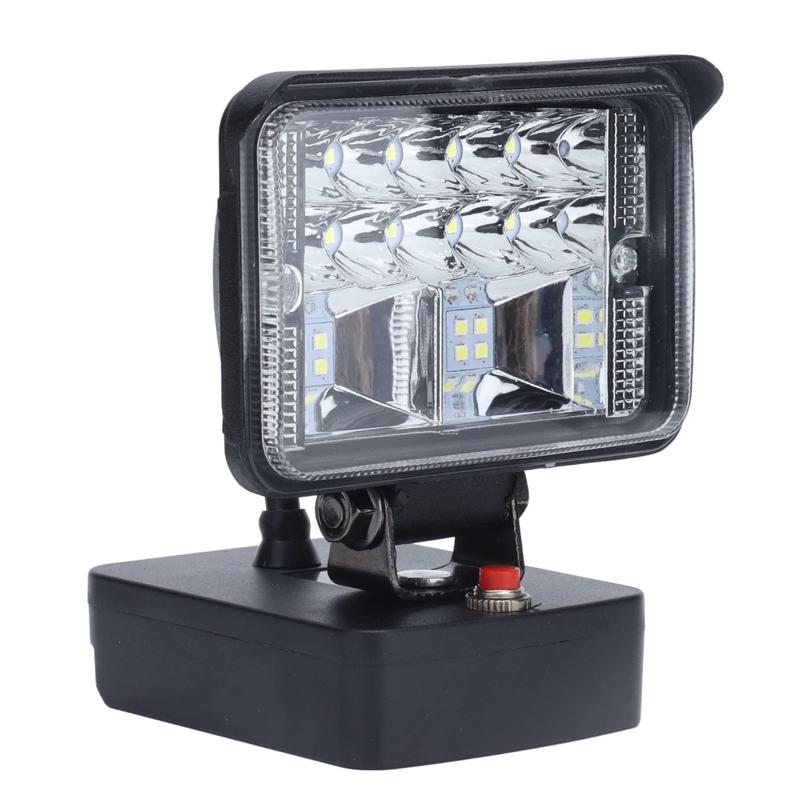 Proiettore LED Ad Alta Luminosità 14W – 20-21V, IP67 Impermeabile E Antipolvere, Spina Regolabile, Leggero 37g, Per Officine, Cantieri E Esterni