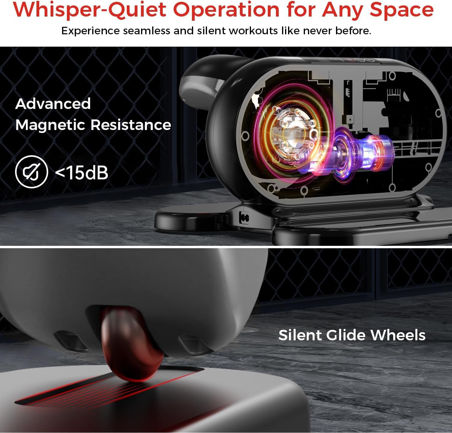 Image showing the adjustable digital monitor and how it transforms into a handle for portability.