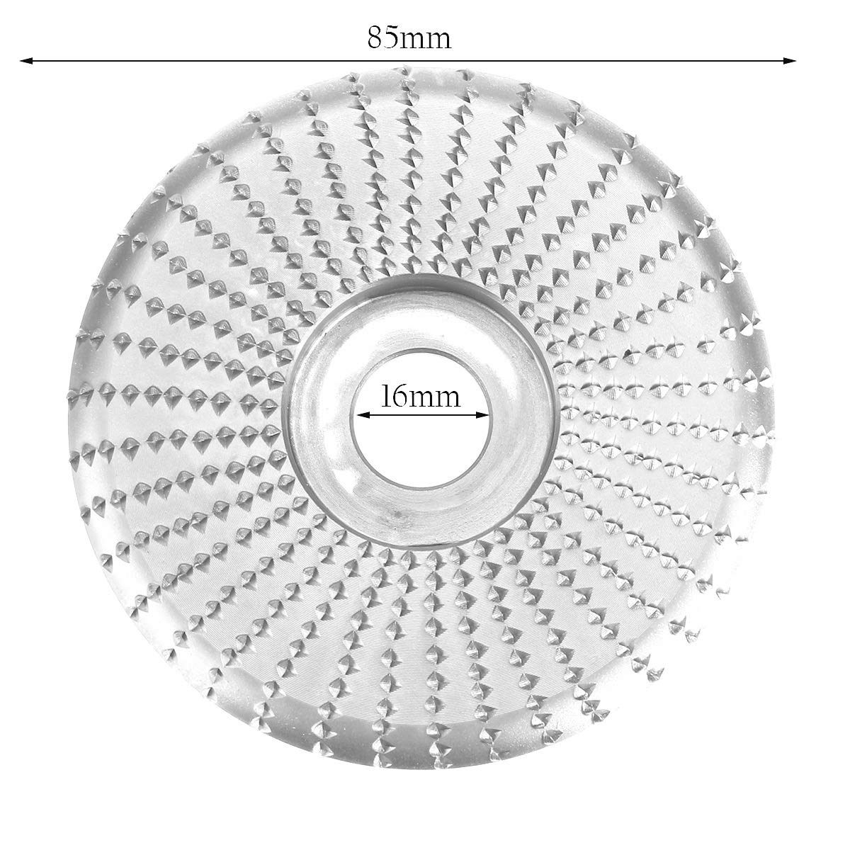 Betonowa tarcza szlifierska diamentowa, Diamentowa ściernica garnkowa wielokolorowa 16 mm do szlifowania kątowego rzeźbienia w drewnie(Gold)