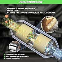 Vista 36 de Front Catalytic Converter Compatible with 2013 2014 2015 2016 2017 2018 Nissan Altima 2.5L, 2014-2019 Nissan Rogue 2.5L Catalytic Convertor High