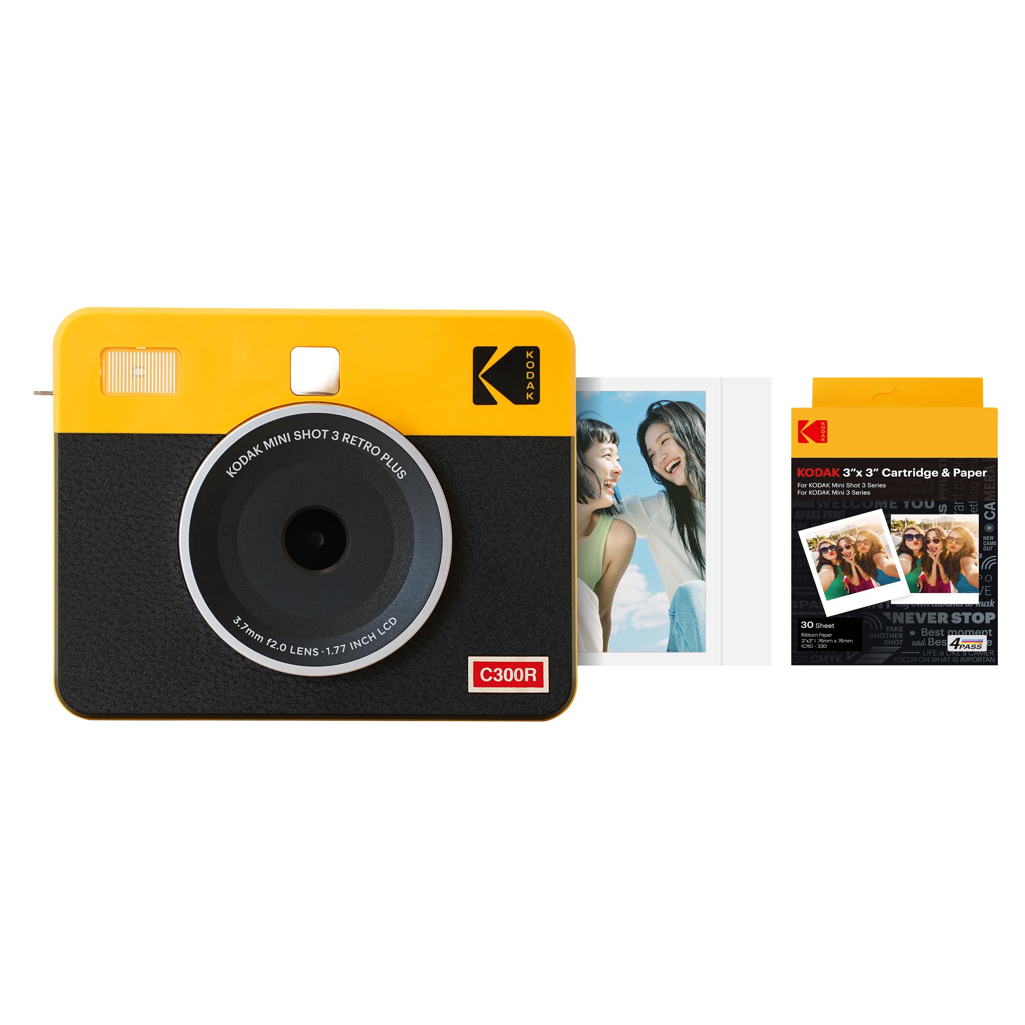 コダック KODAK Mini Shot 3 レトロ 2-in-1プリンター
