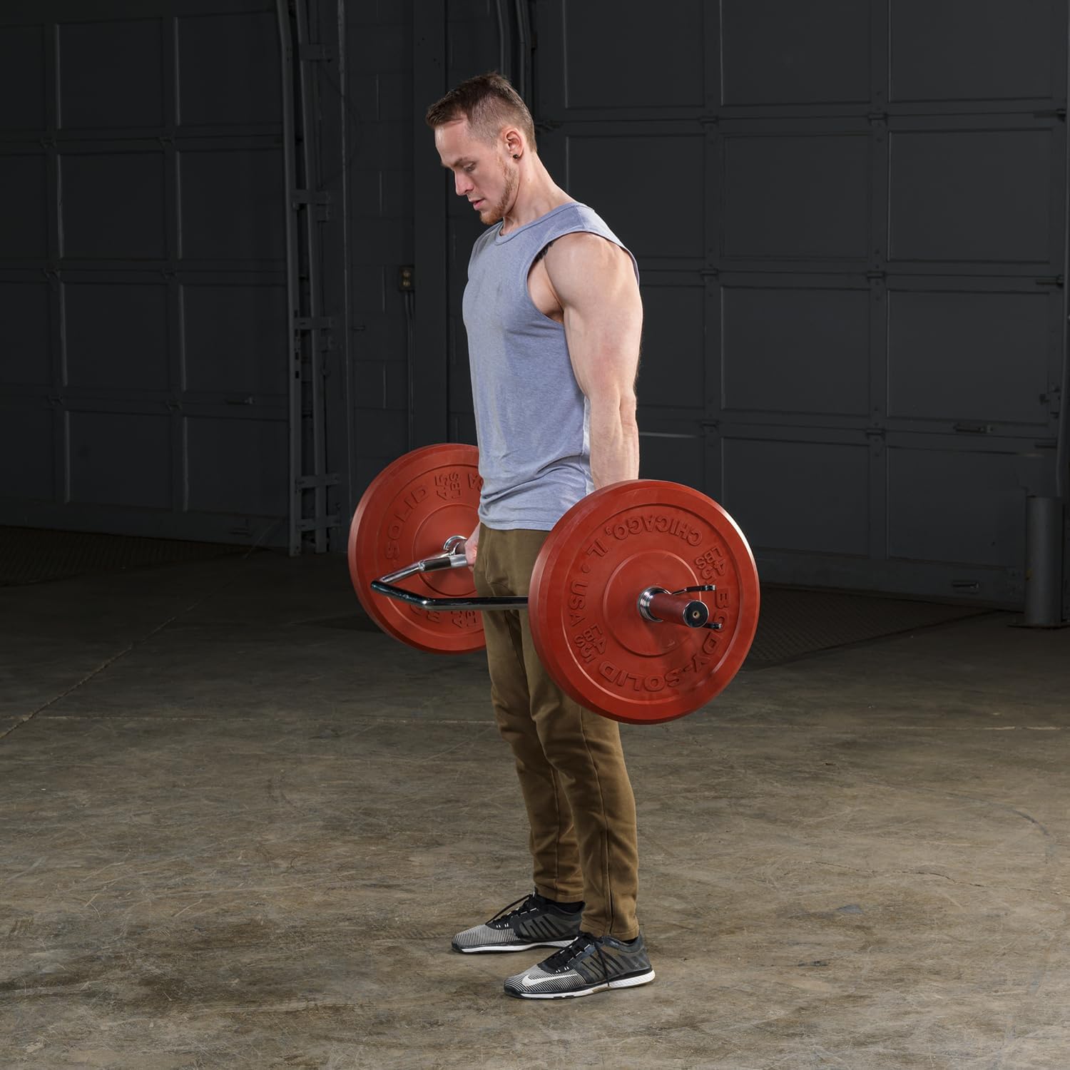 Body-Solid Olympic Shrug Bar