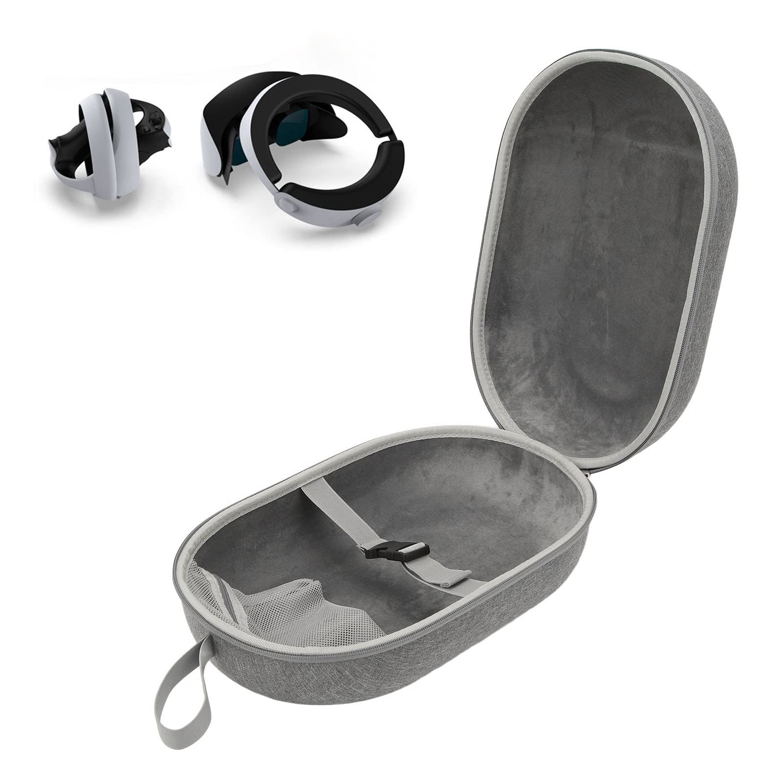 Keenso Custodia Rigida per PS VR2, Custodia Portatile Compatibile con Cuffie da Gioco VR