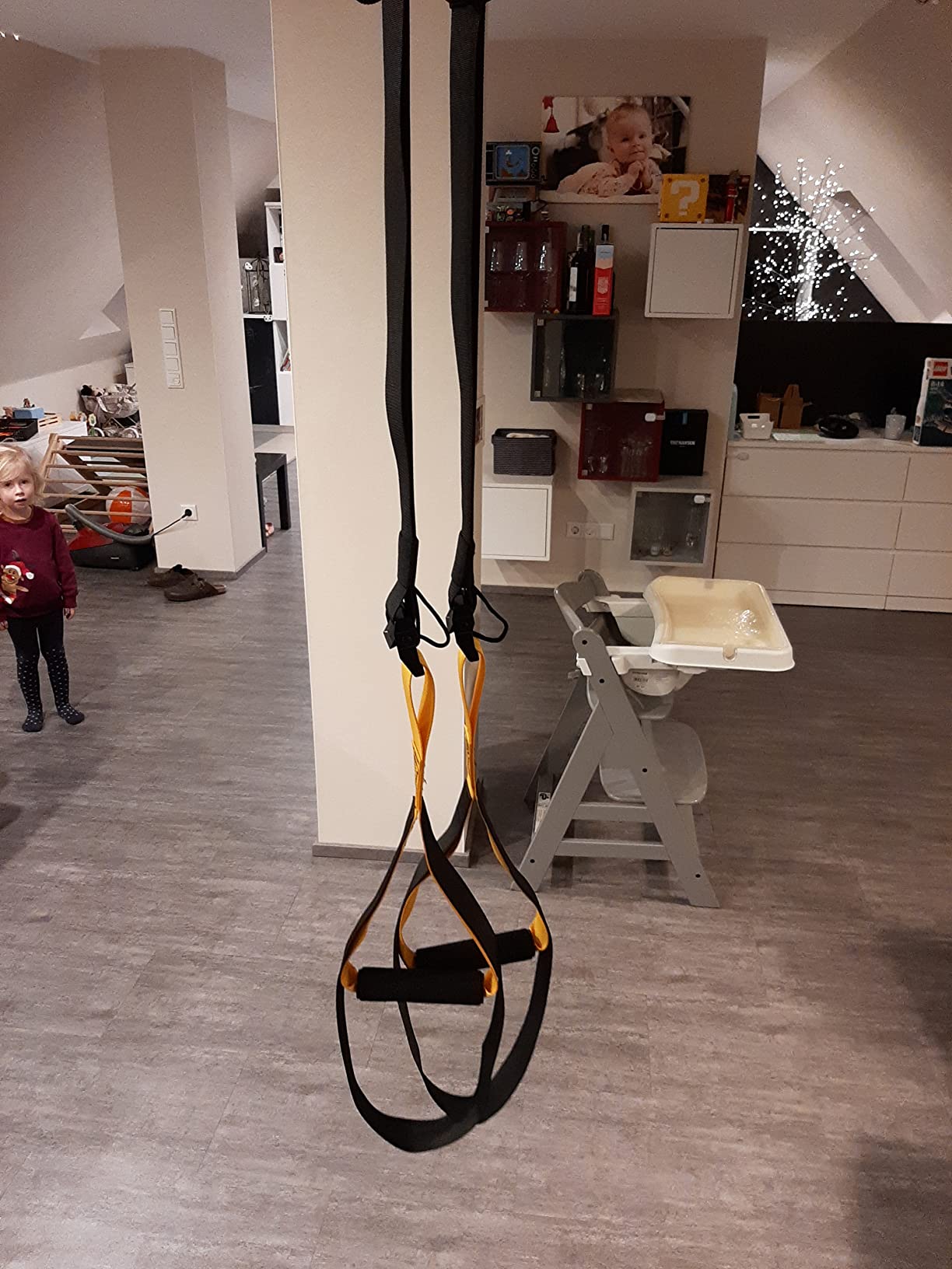 Professional Sling Trainer, Ganzkörper Set mit Anleitung & Übungsposter
