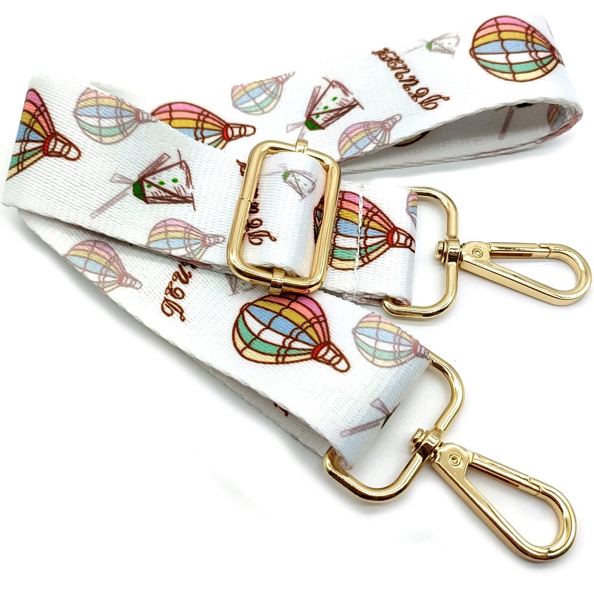 Verstellbarer Schultergurt für Taschen Schwarz, Taschengurte