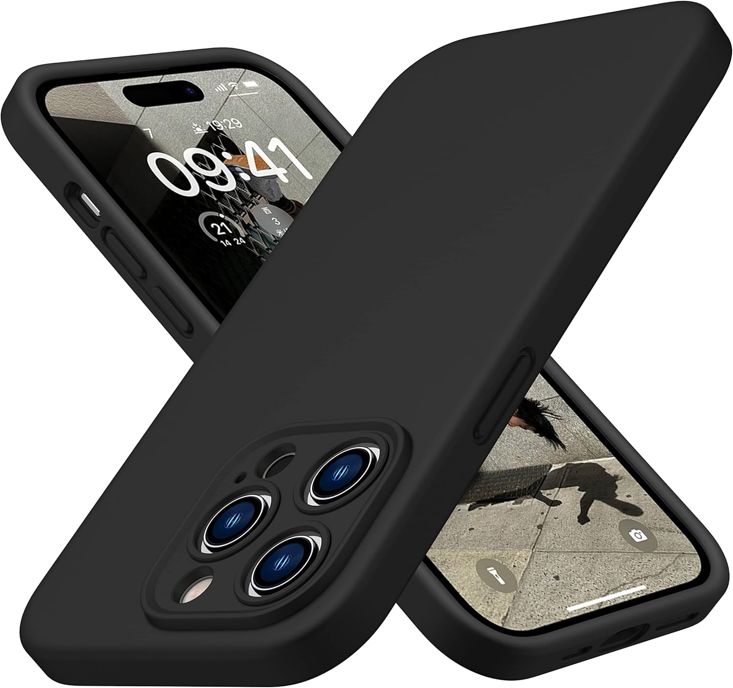 CellEver Elite - Funda para iPhone 14 Pro Max de 6.7 pulgadas, funda de silicona duradera con revestimiento de nanotecnología, protección mejorada