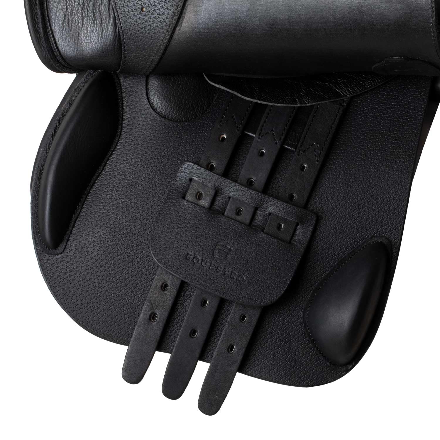 Sella da Salto Evolution Pro, Pelle Nera, 17.5"