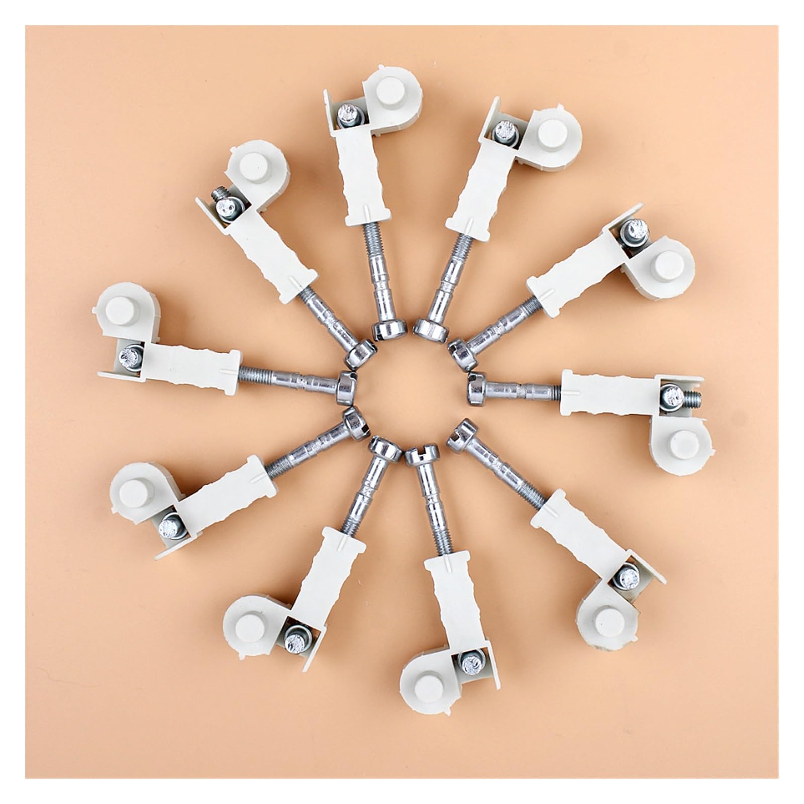 Kit de Tornillo de Ajuste de Tensor de Cadena de 10 Piezas for Stihl 018 017 ms180 ms170 ms250 ms230 ms210 025 023 021 Parte de Repuesto de Motosierra