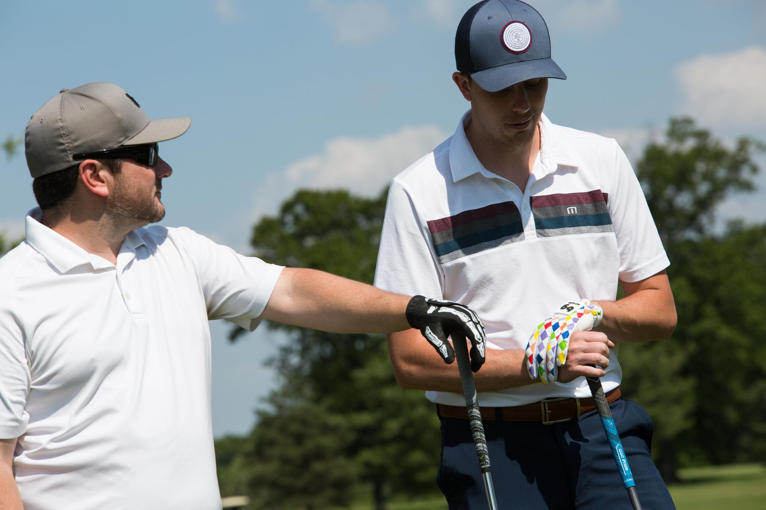BG Bender - męskie rękawice golfowe, trwałe siatkowe rękawice golfowe, unikalne rękawice golfowe