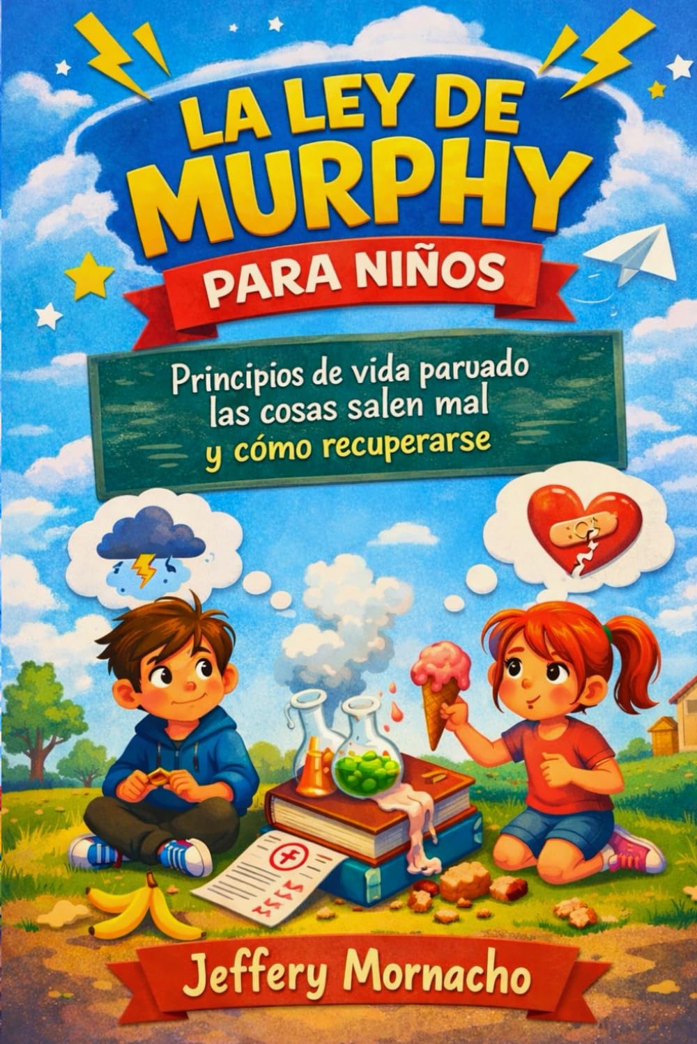 La Ley de Murphy para Niños Edades 8–12: Principios de vida para cuando las cosas salen mal y cómo recuperarse (Spanish Edition)