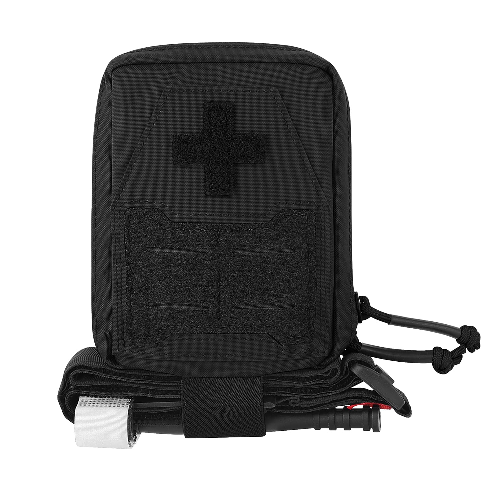 KRYDEX GEAR Tactica Medical IFAK Pochette de premiers secours pour traumatisme Noir