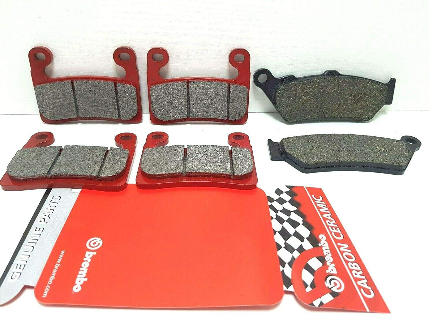 KIT PASTIGLIE FRENO BREMBO ANTERIORI + POSTERIORI R 1250 GS 2019 R 1250 GS Adventure 2019 R 1250 R RS RT 2019