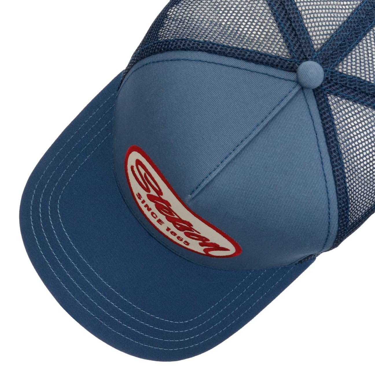 Stetson Berretto da camionista del motore donna/uomo - berretto da camionista berretto da baseball berretto in rete snapback con visiera per estate/inverno