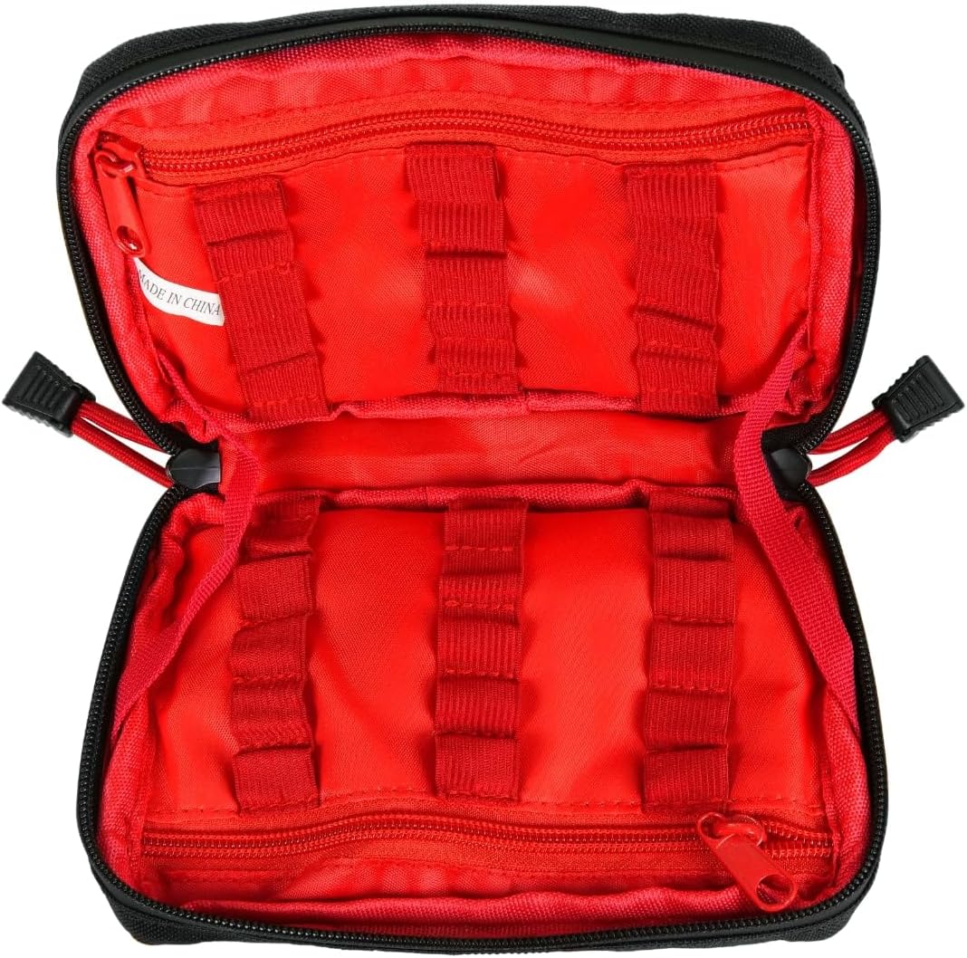 Front Admin Pouch for Plate Carrier, Padded Multi Pocket Molle