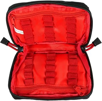 Front Admin Pouch for Plate Carrier, Padded Multi Pocket Molle