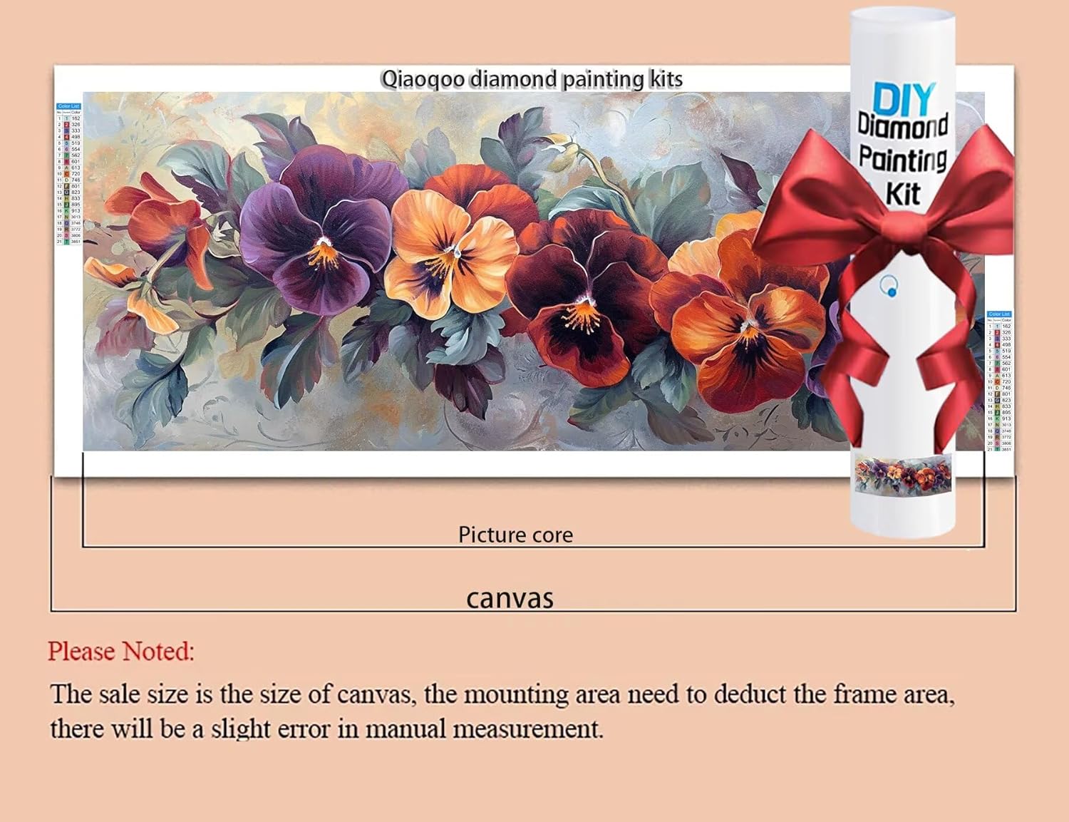 ダイヤモンドアート 花 ダイヤモンドアート キット 紫の花 ダイヤモンド アート 150x60cm 四角 ビーズアート 全面貼り付け