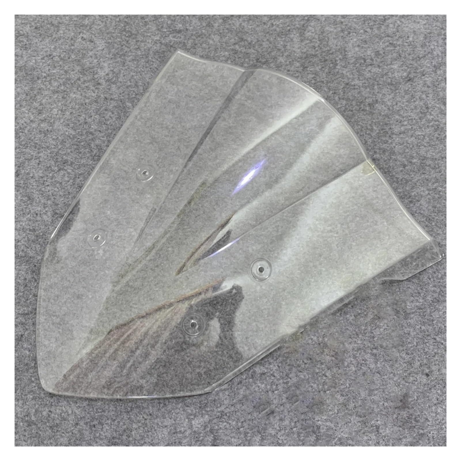 Przednia szyba motocyklowa Szyba przednia motocyklowa Double Bubble do motocykla Honda CBR650F CBR 650F 2014-2018(Transparent)