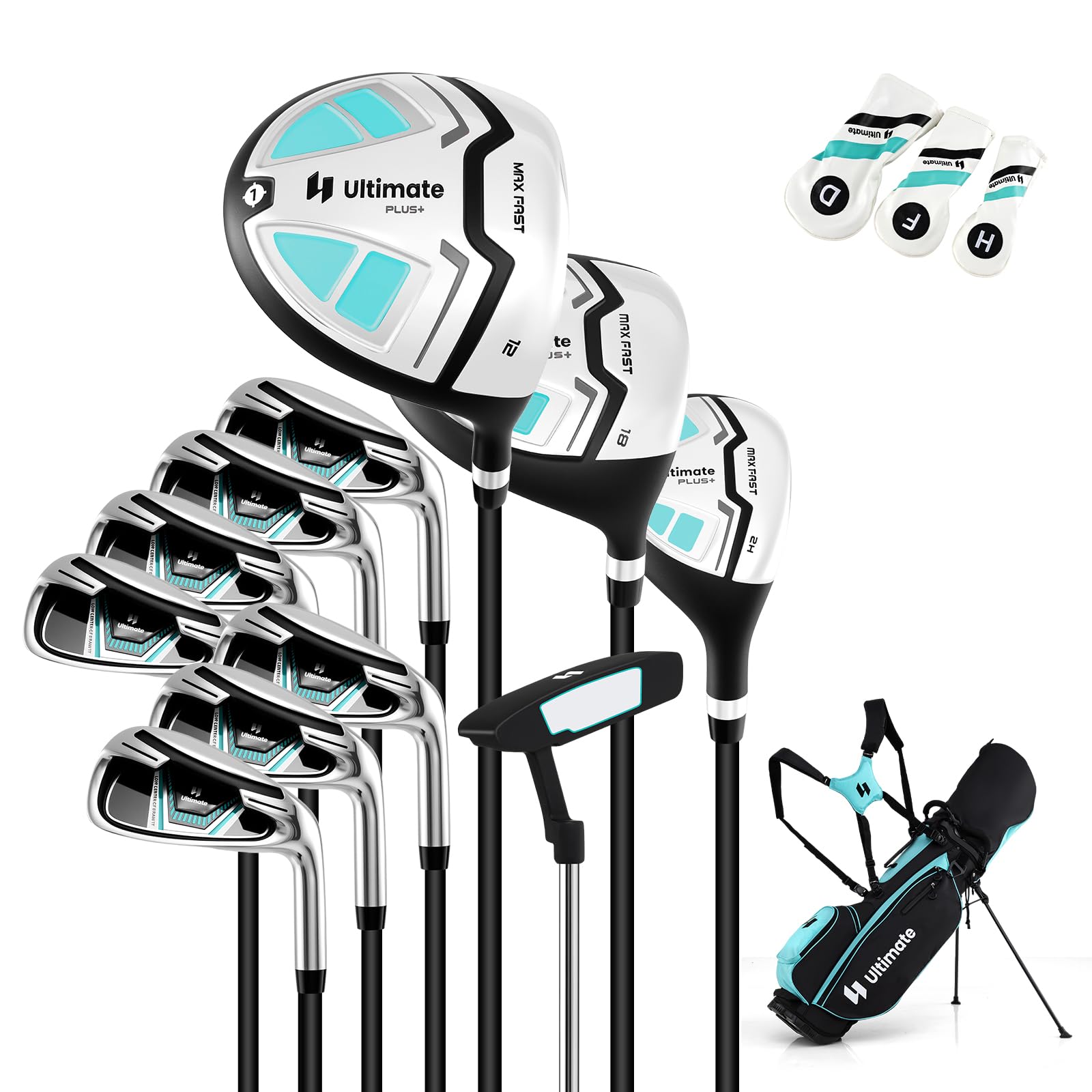 COSTWAY Komplett Golfschläger Set Damen