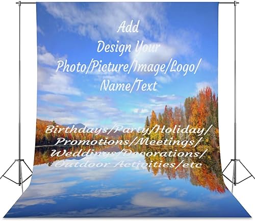 Telón de fondo personalizado, fondos de estudio fotográfico personalizable, diseño de tu propia imagen, texto, fotografía, tela, iluminación, cabina