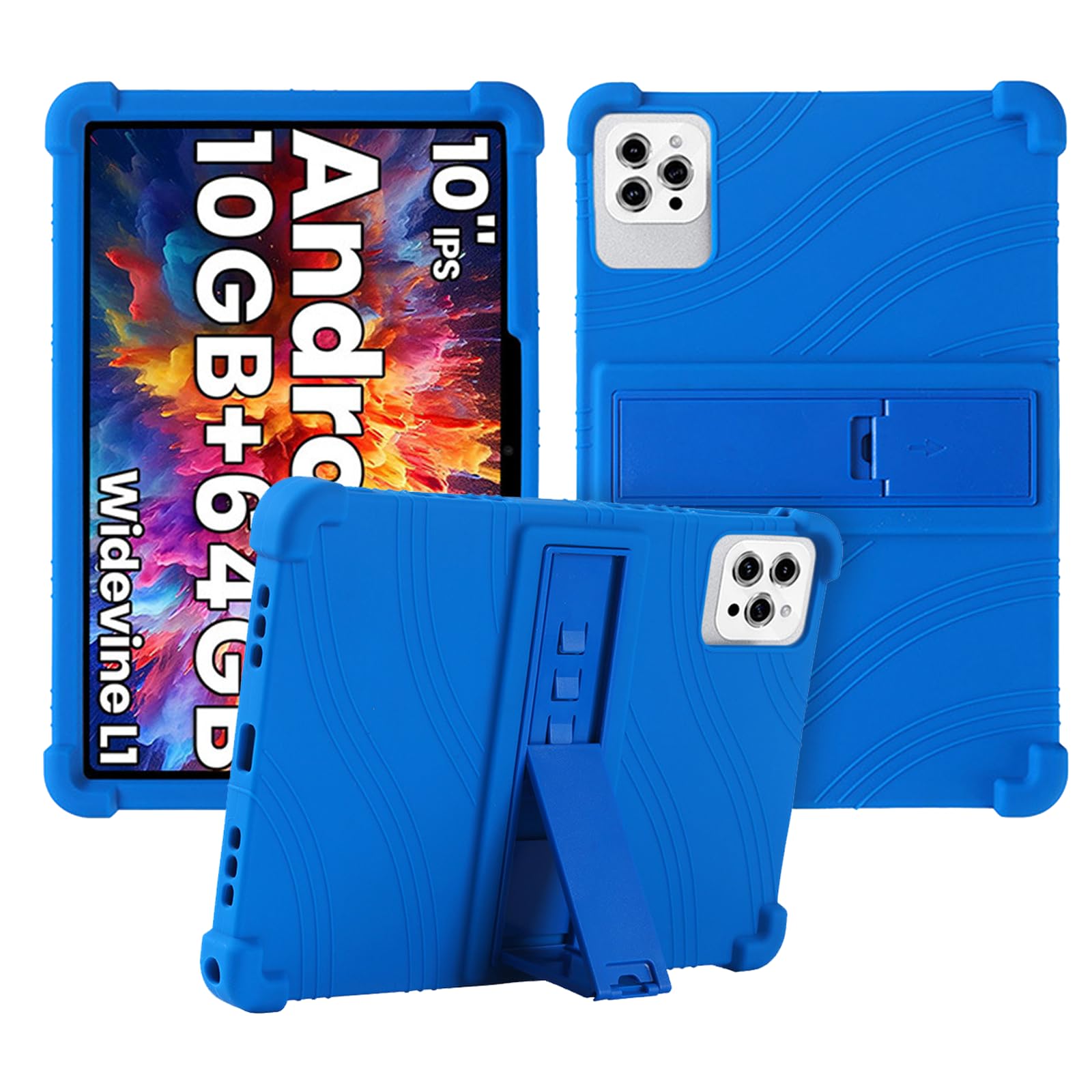 Case for Tuotatop X13 / Dghrti Tab20 / KADYBE D115 Tablet 10 in,Soft Silicone Protector Cover for Tuotatop X13 / Dghrti Tab20 / KADYBE D115, Kids