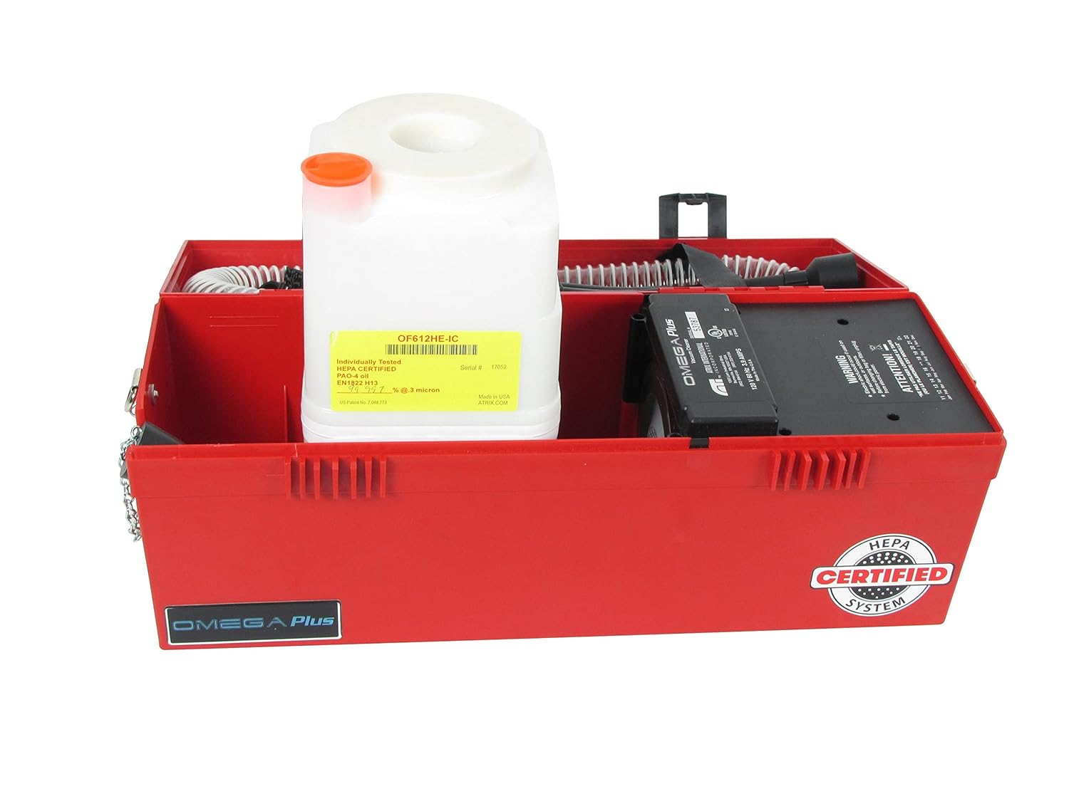 Atrix OF612HE-IC Safeguard 360 Individually Certified HEPA Vacuum Filter Works with All Omega Atrix Series vacuums