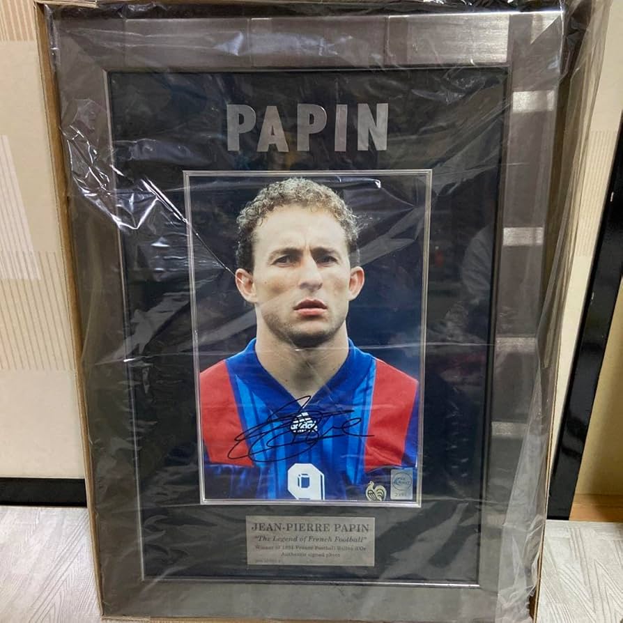 ジャン＝ピエール・パパン直筆サイン入りフォト　額入り ジャン＝ピエール・パパン直筆サイン入りフォト額入り