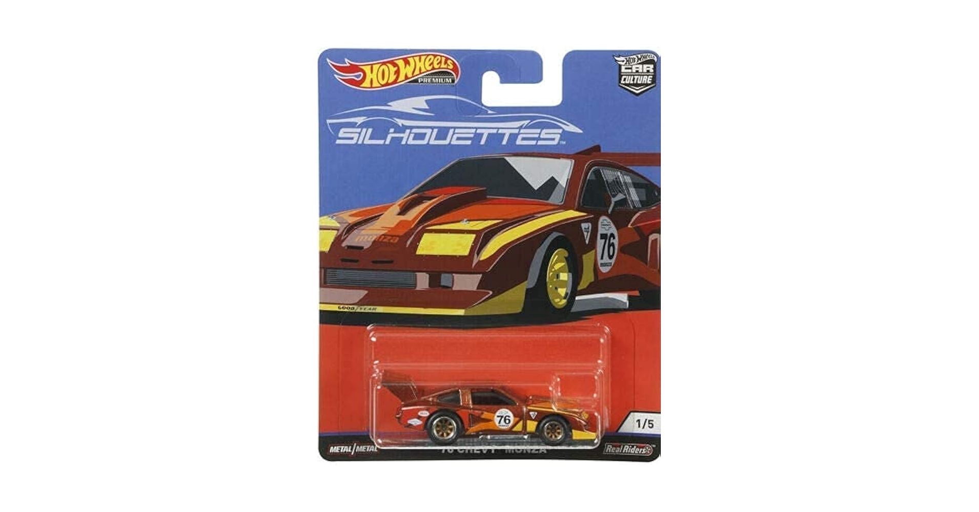 ミニカー 76 CHEVY MONZA F/C - TIKI WARRIOR 2009 Hot Wheels Drag Strip Demons 76 Chevy Monza F/C Tiki