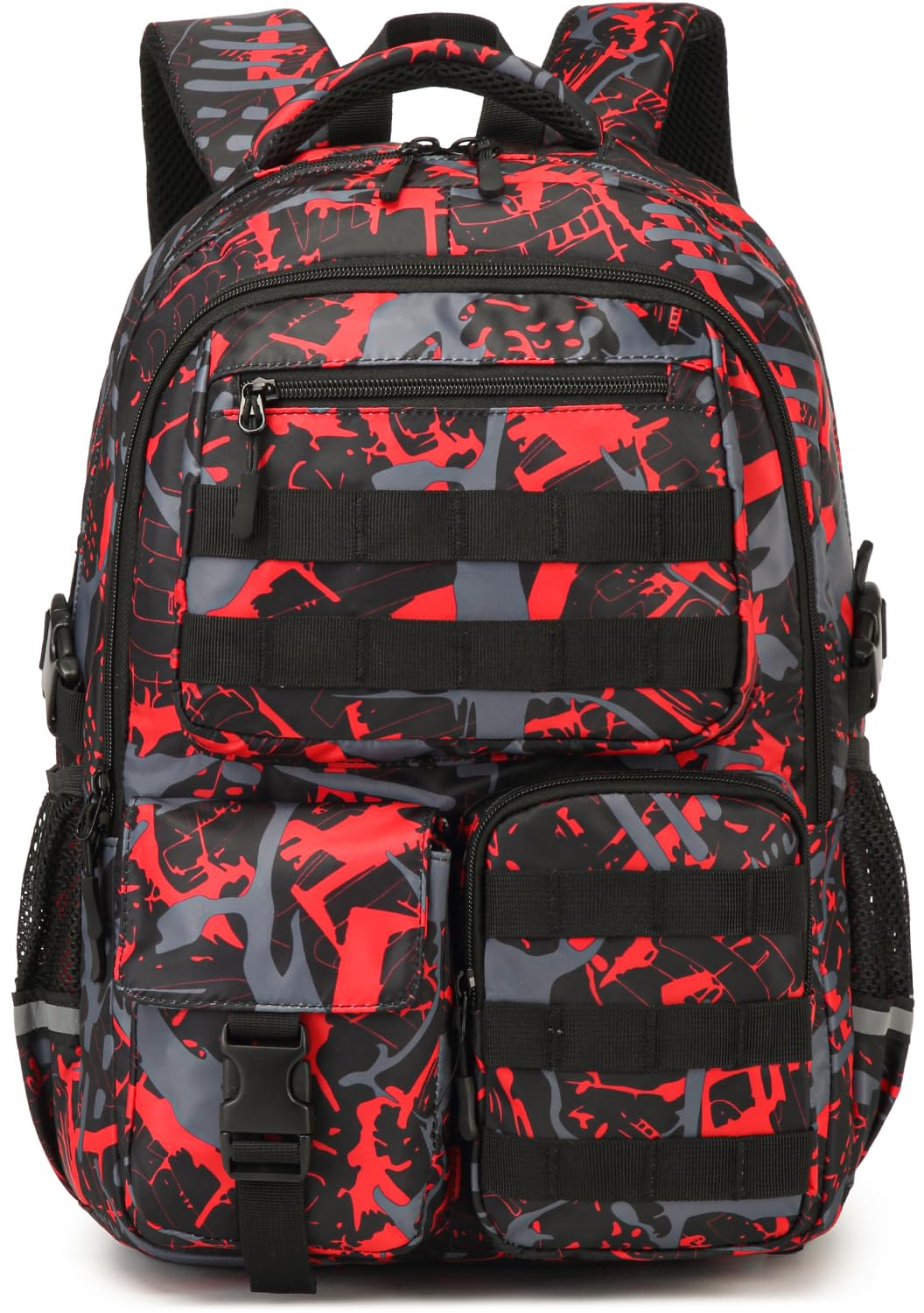 SunForMorning School Backpack for Boys Lightweight Bookbag for Kids Children Teens Elementary Middle School, Camo Boys Backpacks Back to School Gifts,