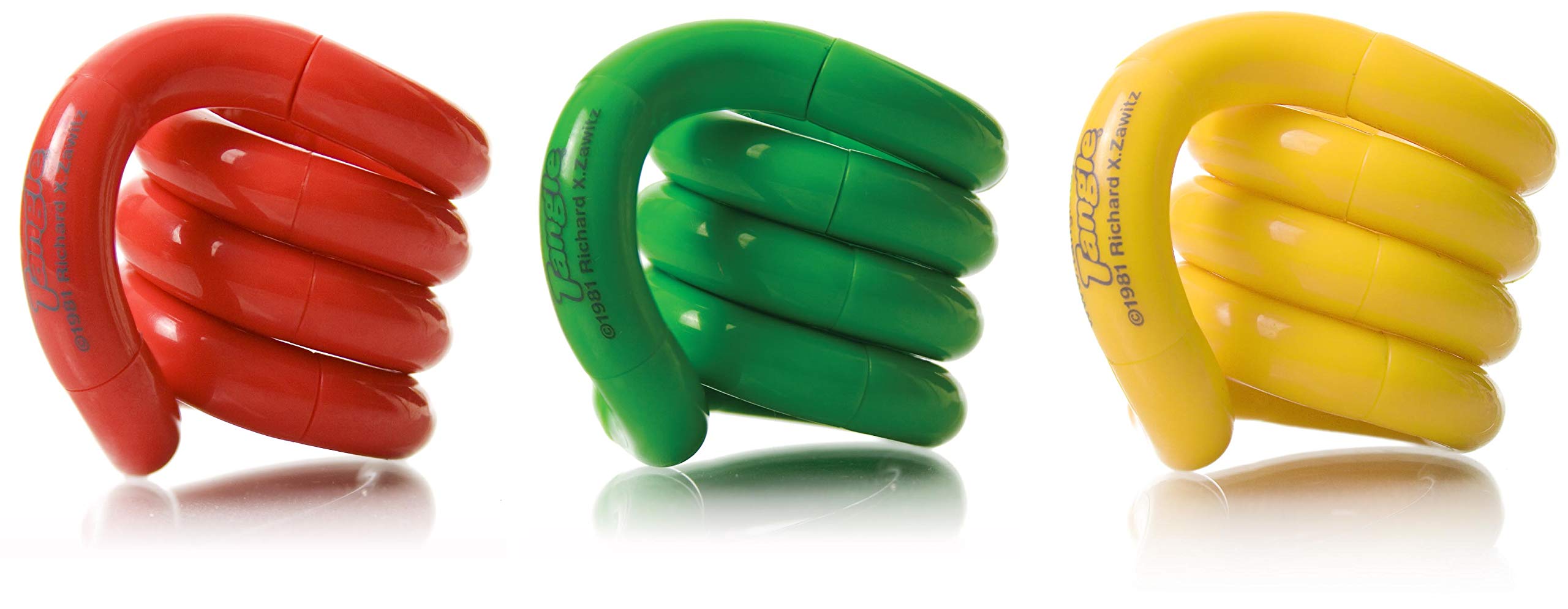 Fiddle Kit - 3 genuine Tangle Jr (Red, Green & Orange)