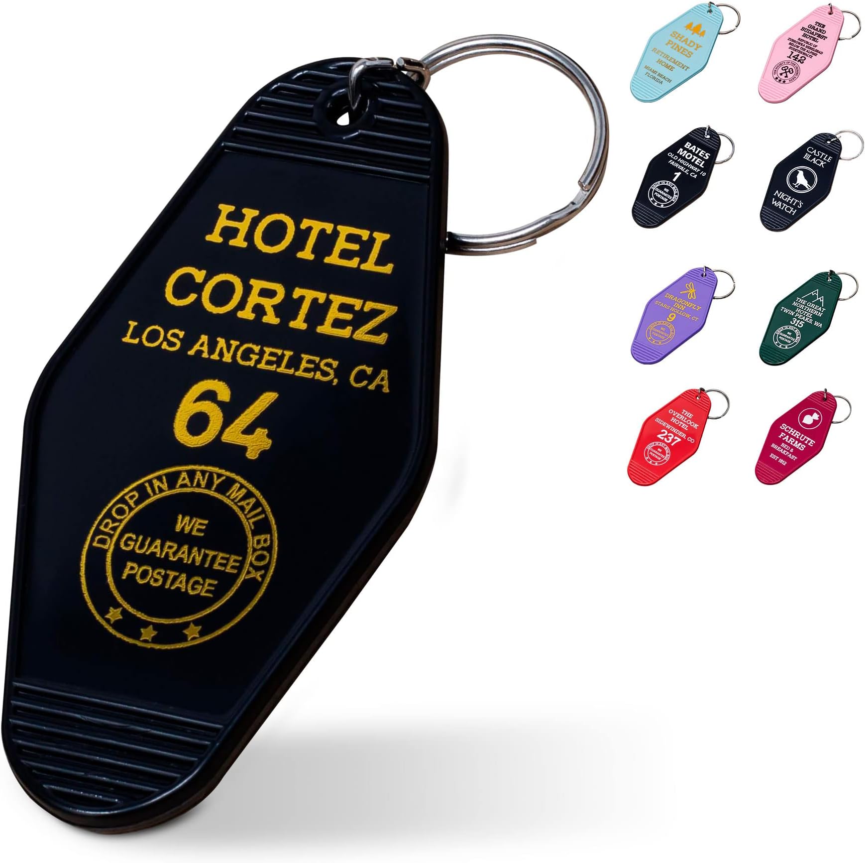 ChillkatVintage Hotel Motel Keychain