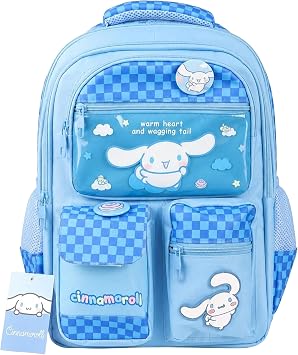 x Dekomus Lisansl  Cinnamoroll Yeni Sezon Blue Cloud Collection B y k Boy Okul  antas