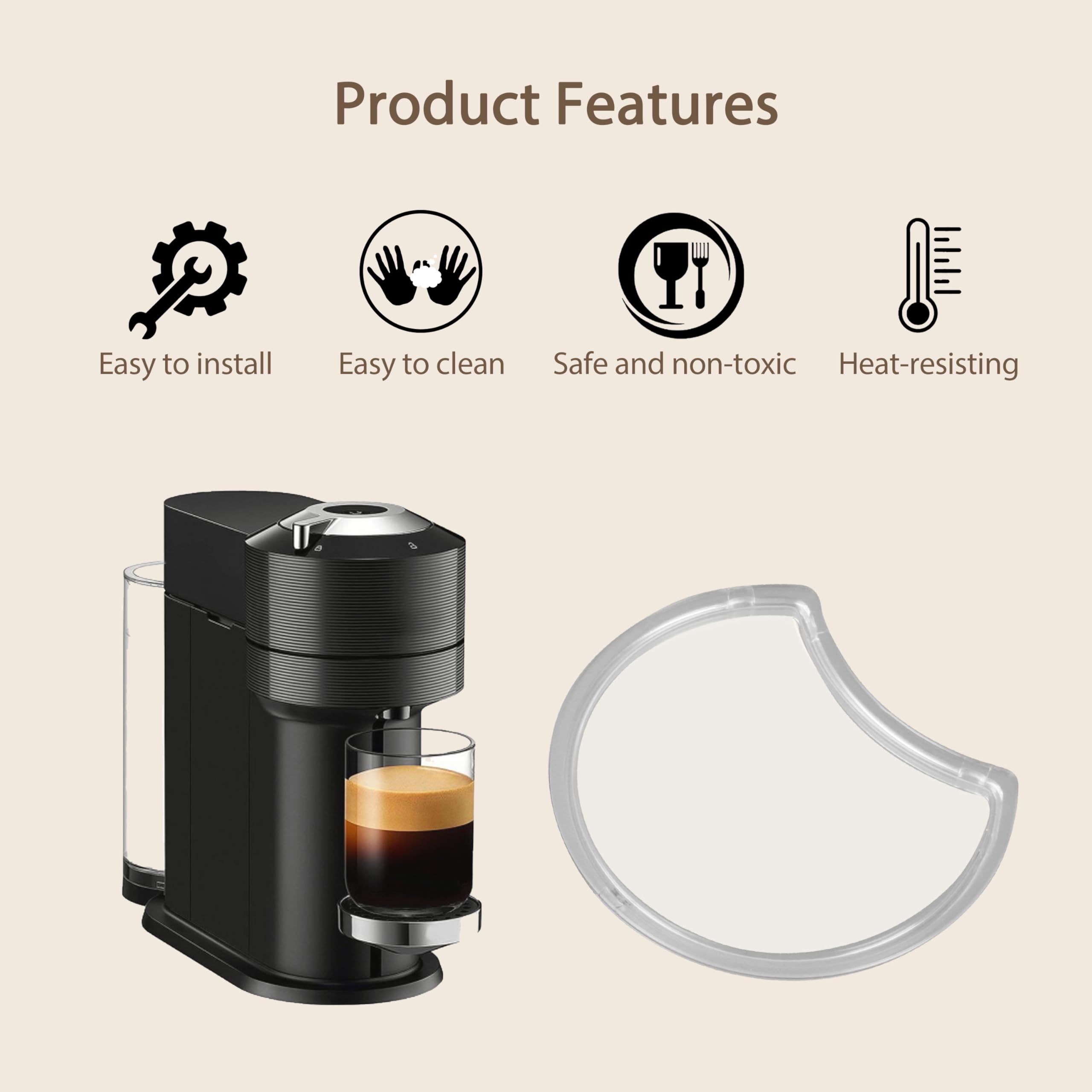 Amazon.com: 2 Pcak Water Tank Lid Replacement for Nespresso Vertuo