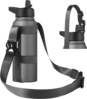 EasyAcc Water Bottle Holder Strap Sling, for Owala FreeSip 24 32 40 oz, Hydro Flask, Cirkul, Yeti, Stanley Flip, Universal...