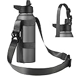 EasyAcc Water Bottle Holder Strap Sling, for Owala FreeSip 24 32 40 oz, Hydro Flask, Cirkul, Yeti, Stanley Flip, Universal Water Bottles, with Carabiner, for Walking Curise Travel (Bottle Excluded)